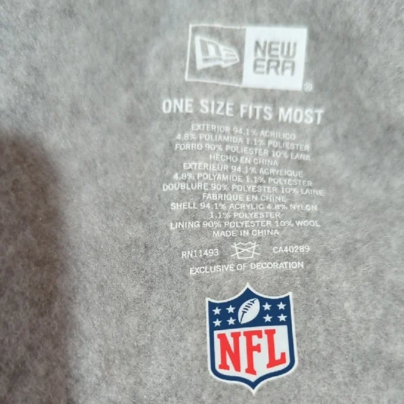 Las Vegas Raiders White New Era On Field Color Rush Official Knit Hat New - Picture 6 of 8